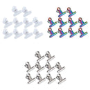 20 Piece Plastic Durable Nail Pinching Clips Nails Pinchers Nail Clamps