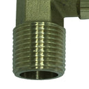 Brass Barb Hose Fitting Thickened Copper Core Ductility High Temperatures