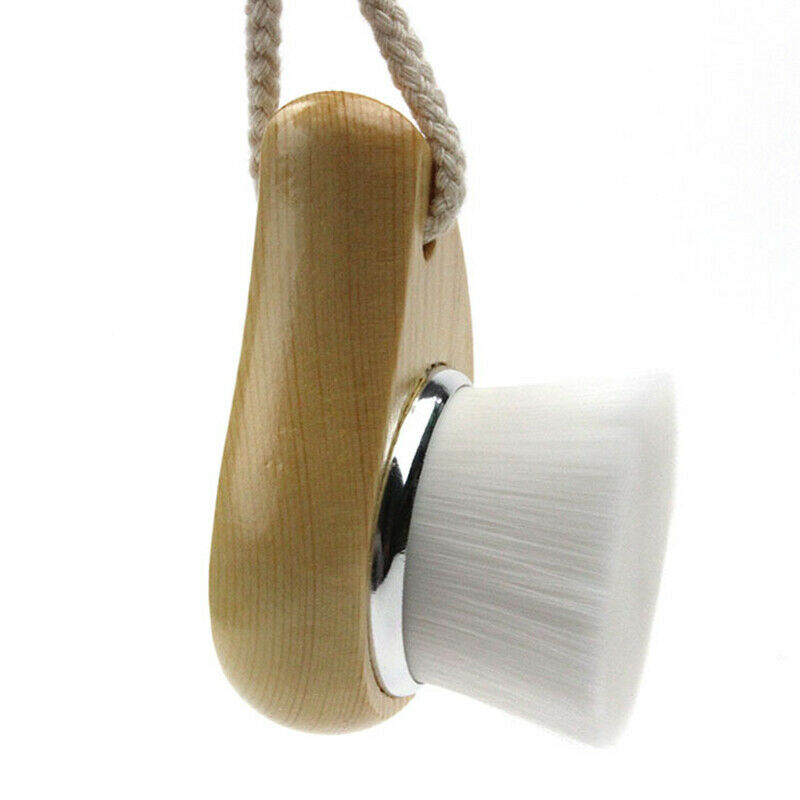 Soft Hair Face Wash Brushes Bamboo Charcoal Facial Cleansing Brush Massage  L7A1