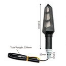 12V Motorcycle Bike 6LED Turn Signal Blinker light Indicators Amber UniversalOZ