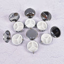 New Metal Folding pill case Medicine Organizer Box Makeup Storage Container  3C