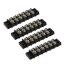 4pcs 6 Circuit Terminal Block Bus Bar - 12-Point Power Distribution Block for