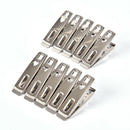 20X Stainless Steel Clothes Pegs Laundry Metal Clamps Hanging Pins Clips 3C