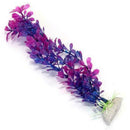 Aquarium Ornament 33cm Fish Tank Plants Pet Playing Toys Purple Water Grass I8J5