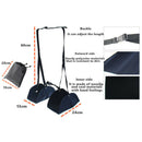 Office Hammock Adjustable Height Hanging Flight Relaxed Sleep Soft Foot Rest Mat