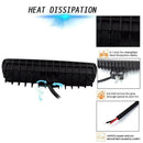 18W 800LM Bright Light Spot 6LED Work Bar Driving Fog Offroad Car Lamp F X7L6