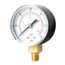 Radial Pressure Gauge for Air Oil Water TS-Y508 0-60psi 0-4bar 1/8BSPT Kit