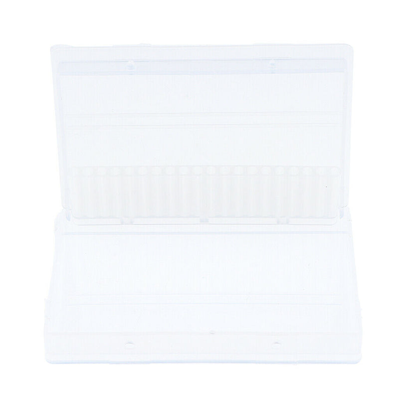 20 Holes Nail Drill Bits Holder Stand Organizer Case Manicure Grinding Head Box