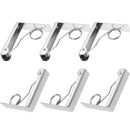 Tablecloth Clips Stainless Steel Table Cloth Cover Clamps for Outdoor and I R3G4