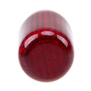 Red Carbon Fiber Car Shift Knob Manual Gear Shift Stick Shifter Lever Knob