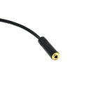 3.5mm Stereo Female To Dual XLR Male Y Splitter Cable