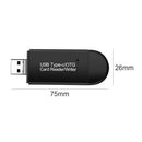 Type-C USB Micro SD/TF Card Reader 3 in 1 OTG Adapter Flash Drive for PC Phone