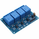 5V 4 Channel Relay Board Module Optocoupler LED for Arduino PiC ARM AVR U8N6