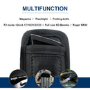 Double Stack 9mm Concealed Carry For Glock 17 19 21 Beretta 92 XD Holster