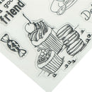 teacup clear rubber stamps seal scrapbooking album card decor diary diy craft ES
