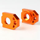 Rear Chain Adjuster Axle Blocks For Ktm Sx Sxf Xc Xcf Exc Excf Xcw Xcfw 85