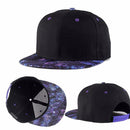 Women Men's Bboy Brim Adjustable Baseball Cap Snapback Hip Hop Fashion Flat Hat