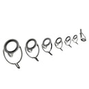 7pcs Spinning Rod Guides Tip with Eyelets, Fishing Rod Guide Replacement Tip