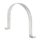 2x Rustproof Stainless Steel Pipe Saddle Clamp Fixing - 120mm/4.72inch