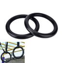 2X ABS rings Portable Crossfit Gymnastics Rings Gym Fitness Training Equipme MO