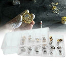 40PCS Watch Crowns Watch Waterproof Replacement Assorted Repair Tools with  S8I2
