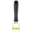 Wooden Grip Auto Sound Deadener Application Clear Yellow Rubber Roller A
