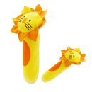 Developmental Animal Soft Stuffed Infant Baby Plush Toys Rattles Kids Lion