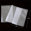 10X PVC Credit Card Holder Protect ID Card Business Card Cover Clear Frosted Z