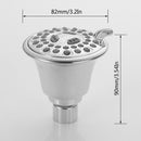 Pressurized Water-saving ABS Electroplating Top Spray Shower Head Sprinkler