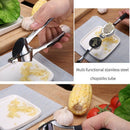 Multifunction Stainless Steel Garlic Press Garlic Ginger Squeeze Crusher Sl B2U1