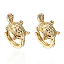 Turtle earrings