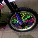 144 Pieces Universal Motocross Wheel Rim Spoke Wraps
