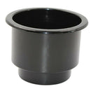Recessed Cup Drink Bottle Holder for Marine Boat Car RV Sofa Poker Table Black