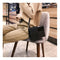European Retro Fashion Square Bag Pu Leather Women's Designer Handbag Splic S7F9