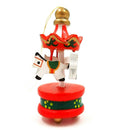 6PCS Christmas Wooden Colorful Carousel Tree Hanging Pendant Ornament Home SEAU