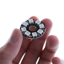8-Bit WS2812 5050 RGB LED Lamp Panel Round Ring LED Driver Development Board  JR