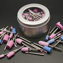 30 Pcs 3mm Ceramic Stone Polishing Grinding Rotary Die Grinder Drill Bit Tool