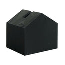 Tissue Box Cover House Shaped Square Tissue Box Holder for Room Office Black