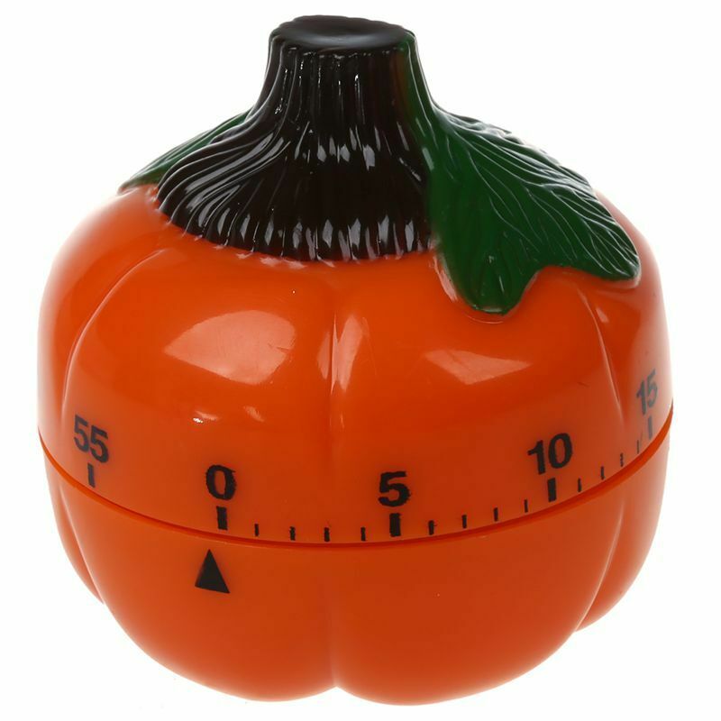 1-60 minutes Kitchen Alarm Clock Kitchen Timer Egg Clock Timer (orange, pum K7R8