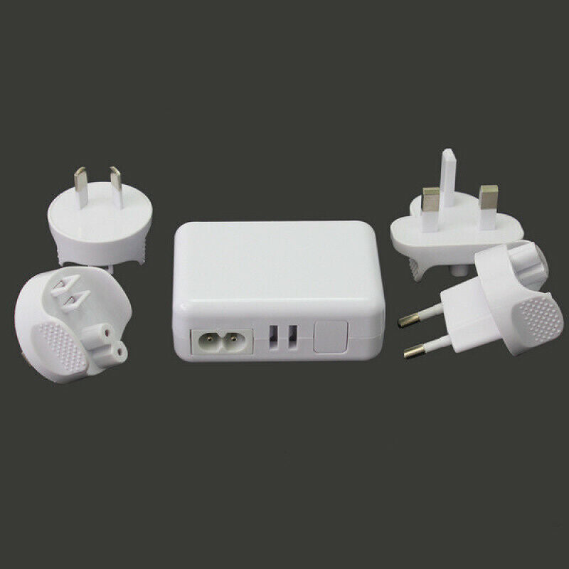 Portable AC 100-240V 4 USB Ports Wall AC Charger Adapter US/EU/AU/UK Plug  HDL