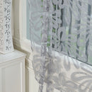 Beauty Floral Tie Up Roman Curtain Shade Small Window Voile Drape Sheer