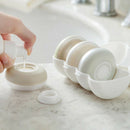 Push Portable Bottle Travel Sealing Shampoo Shower Gel Storage Box Cosmetic