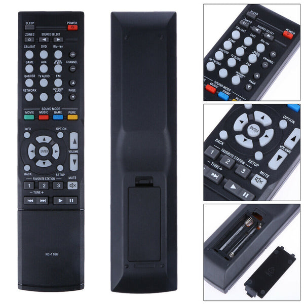 New Remote Control RC-1168 For DENON AVR1613 AVR1713 1912 1911 2312 3312 43 #gib