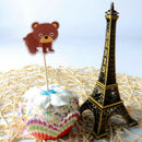 24pcs safari animal cake toppers cupcake decor kids birthday home party suppl â„–[