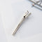 50pcs Hair Clips Flat Metal Single Prong Alligator Barrette Bow DIY Styling #gib