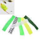 10 Bundles Silicone Legs Flake Fly Tying Material Squid Skirts Lure Thread JR