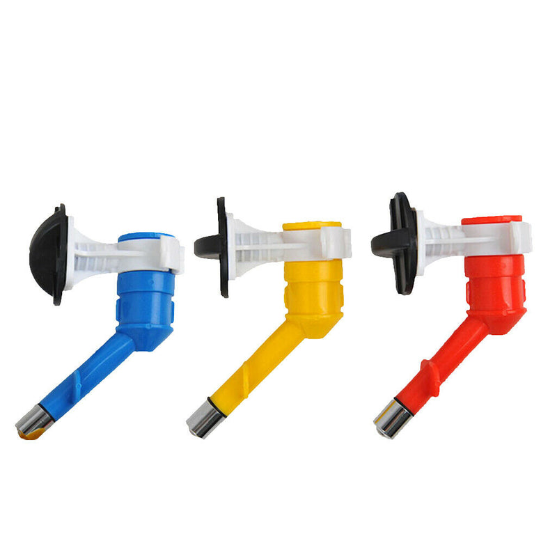 3xWater Drinker Bottle Dispenser Feeder Fountain Head for Pet Cat Dog Rabbit