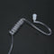 Anti-Radiation Earphone earpiece 3.5mm air Acoustic Tube Stereo earphone wi I6P3