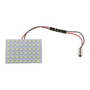 Car 3528 1210 48SMD LED Panel Dome Lamp Auto Interior Reading Plate Li JR