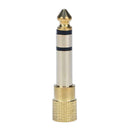 3.5mm Female to 6.5mm Male Headphone to Stereo Microphone Jack Adapter